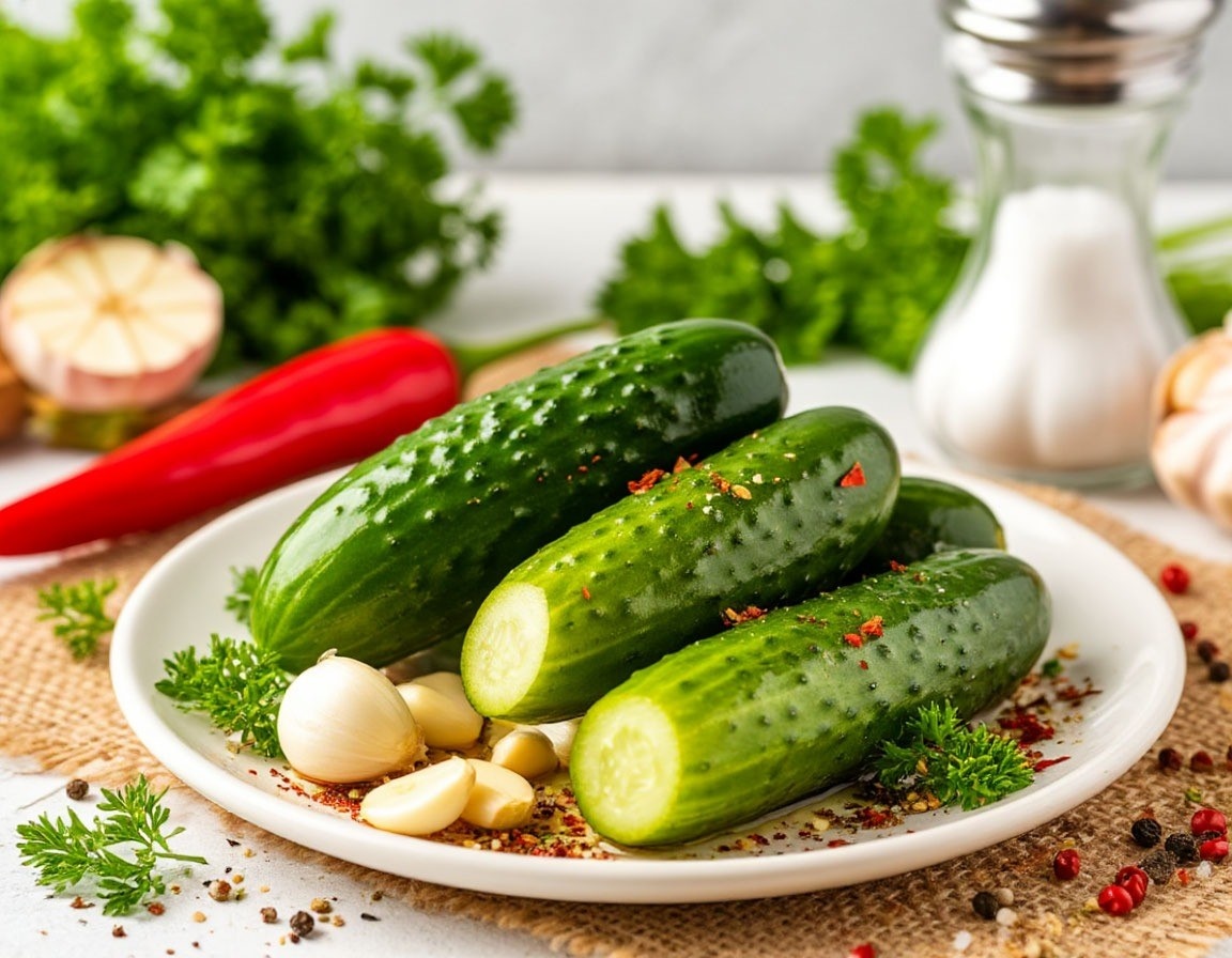 Малосольные огурцы - рецепты быстрых малосольных хрустящих огурчиков
