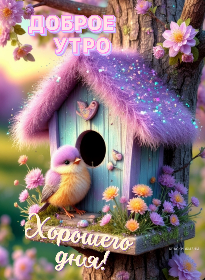 Доброе утро. Хорошего дня!