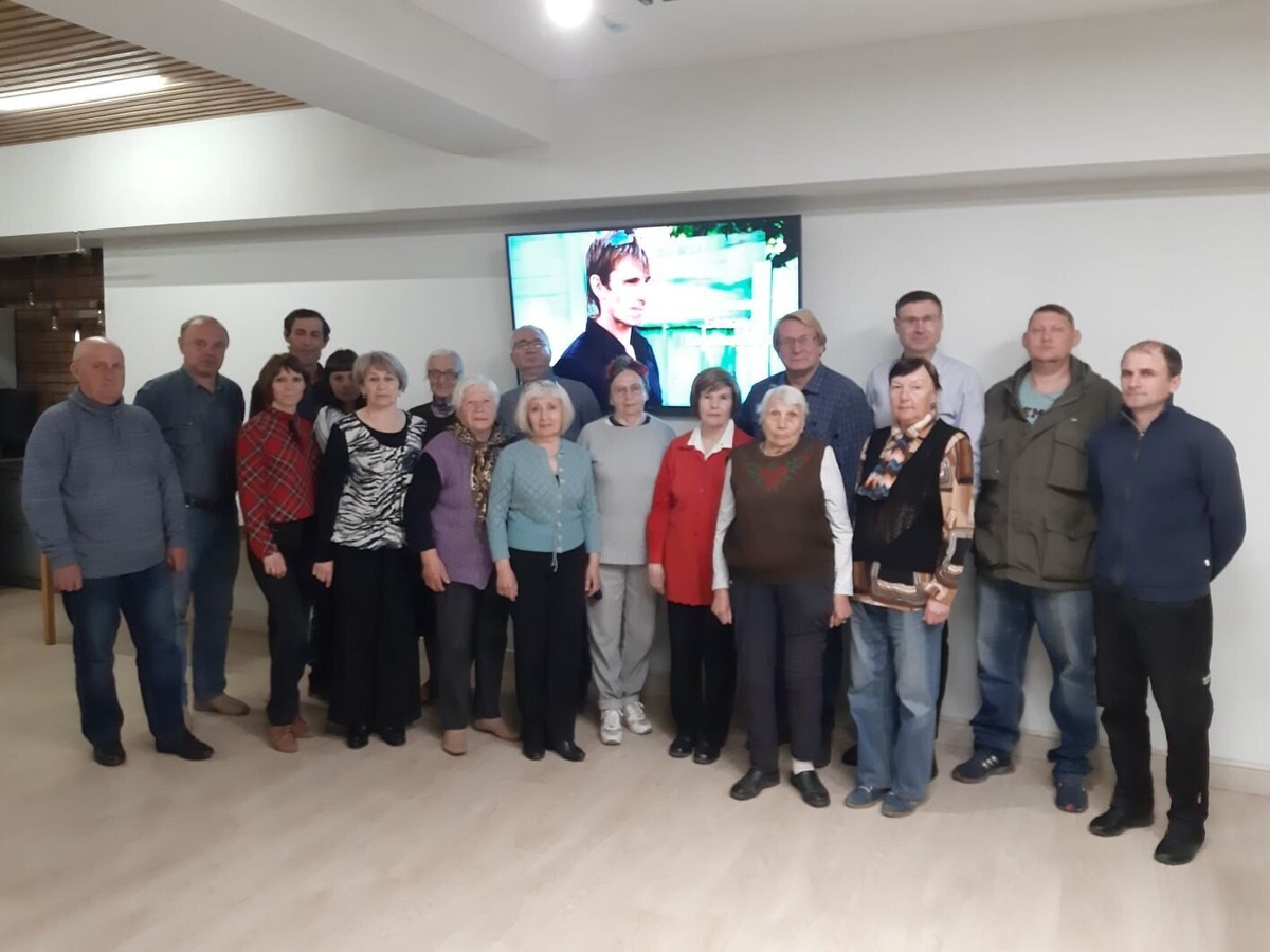 Участники вечера памяти Михаила Белова в студии «Воздух»