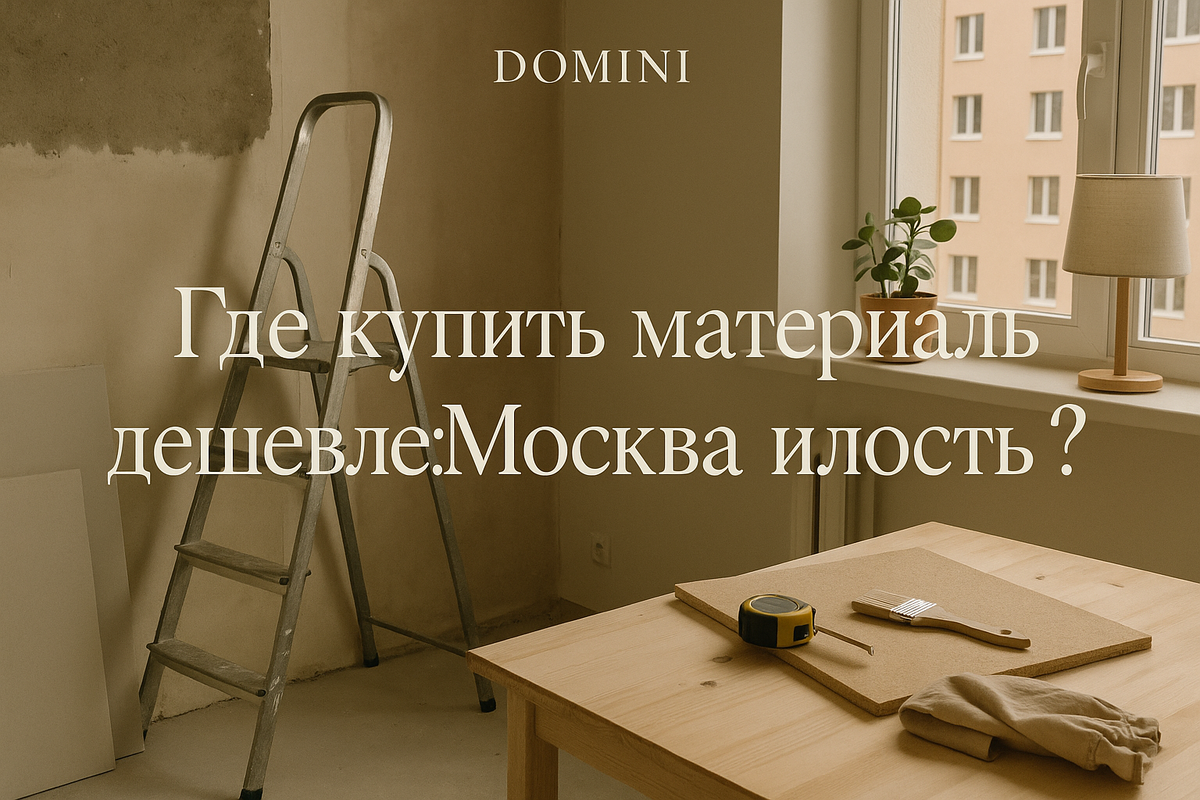    Где выгоднее купить стройматериалы: Москва или область?