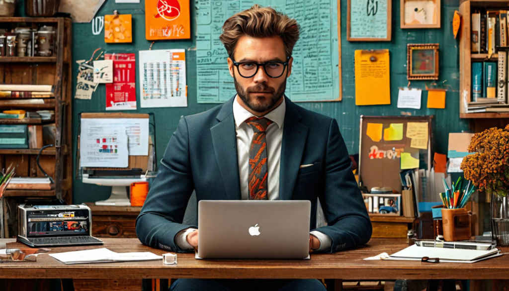    Разработка уникального стиля подачи информации