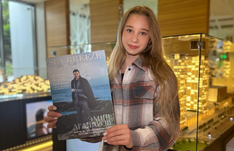 Вероника Жилина полюбила Баку. Вчера