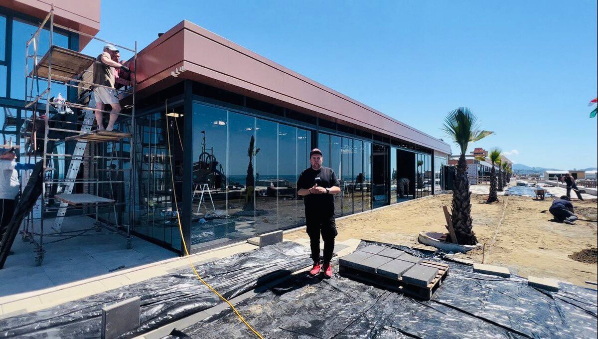 Безрамное остекление Дагомыс