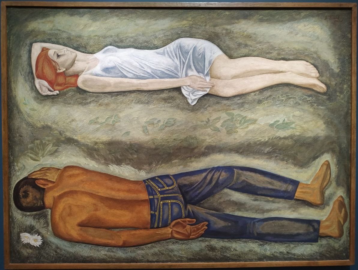 В.Е.Попков. Двое. 1966. ГТГ. © Фотография А.А.Семененко. Ссылка обязательна.