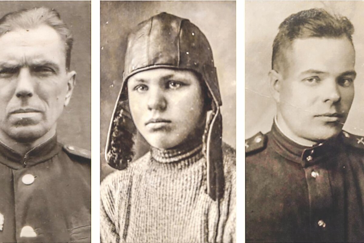 На войну отправились все три брата – Николай, Павел и Иван. Один из них, Павел, пропал без вести, двое вернулись живыми. @Из личного архива семьи Гончуковых