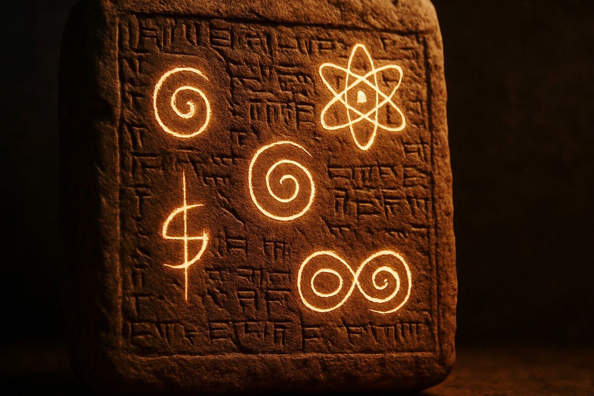 Этим символам 5000 лет. Но они напоминают формулы, которые мы открыли только сейчас.