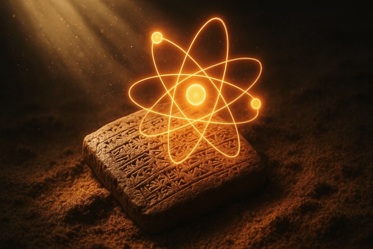 Тысячи лет назад - просто символ. Сегодня - модель атома