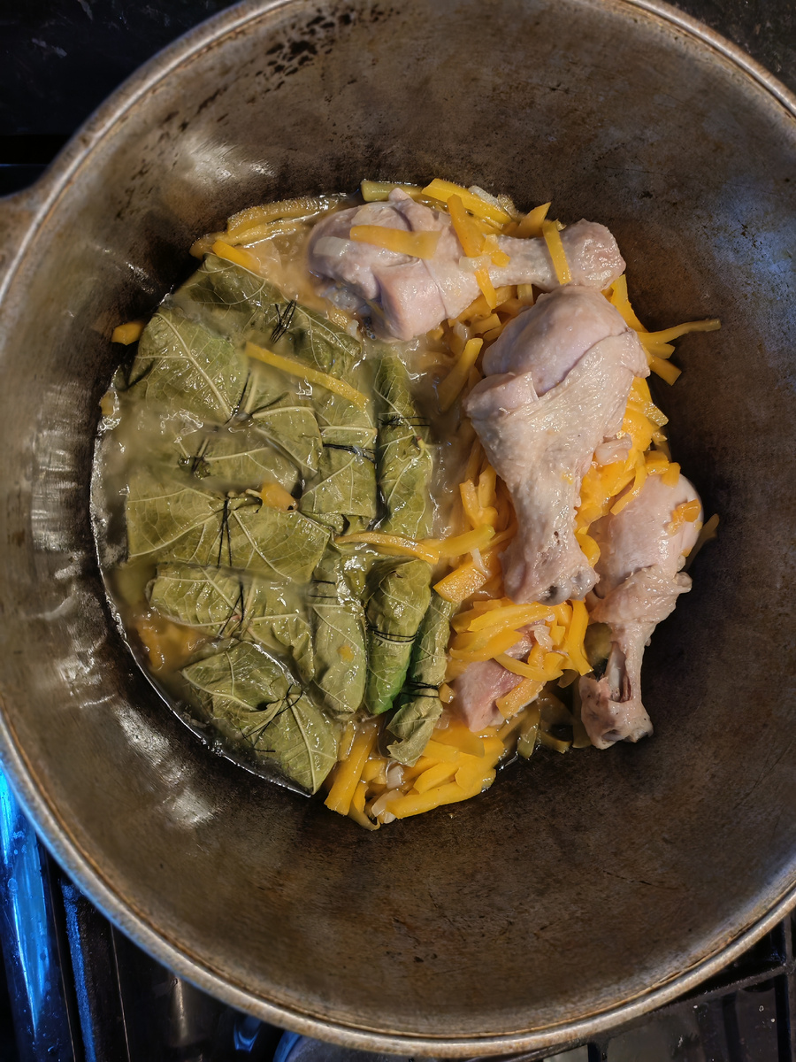 Вы когда-нибудь ye суп из виноградных листьев