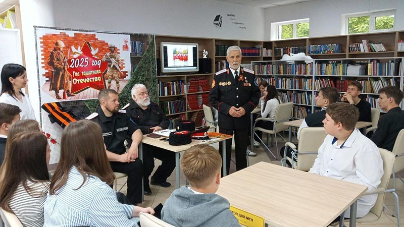    В Центральной районной библиотеке прошел литературный вечер «Кубань казачья»