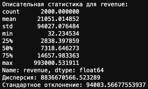 Вывод в консоли