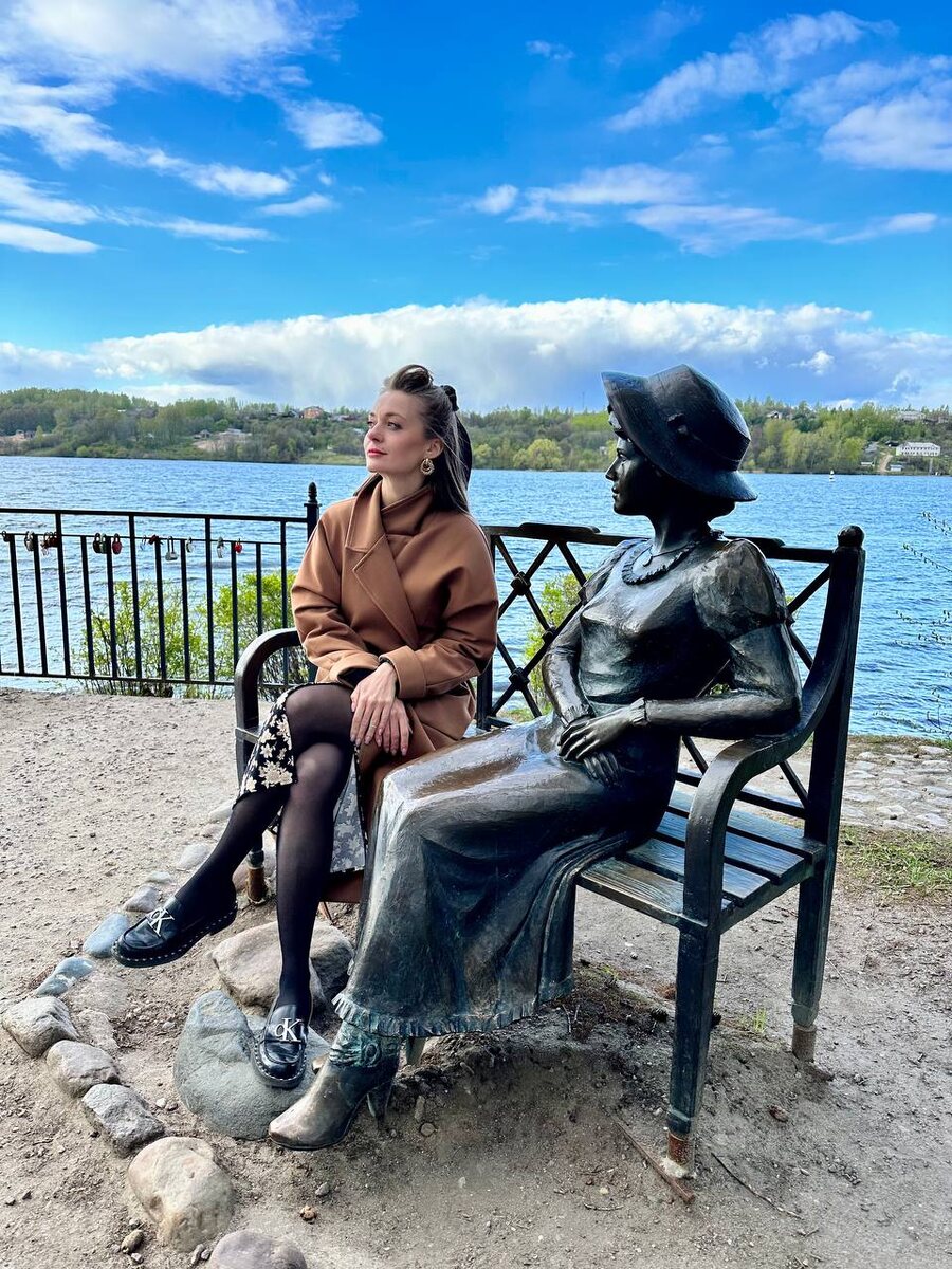 На фото: 
ведущая прогноза погоды на канале "Россия 1" Виктория Черникова
