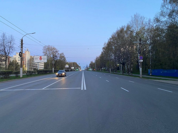    Киров покрывается разметкой: основные работы завершат в мае