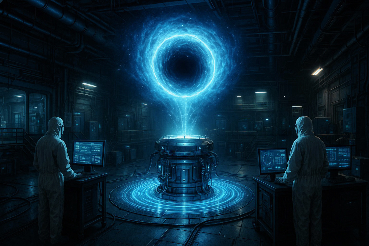 Пока фантазия. Но уравнения говорят: это возможно.