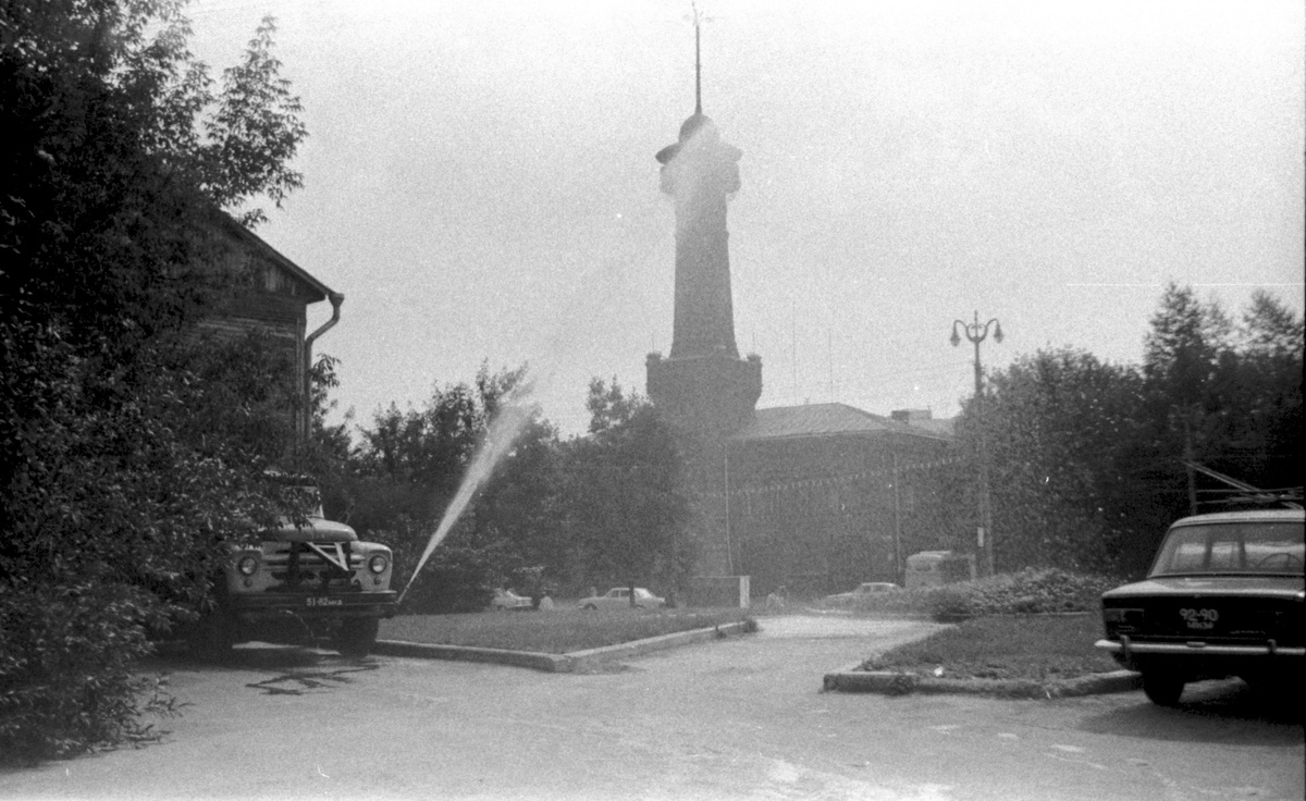 Пожарная каланча. Автор:Менялин. 