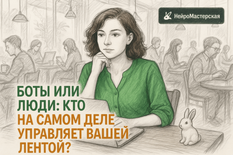    Боты или люди: кто на самом деле управляет вашей лентой? Оксана Солдатова