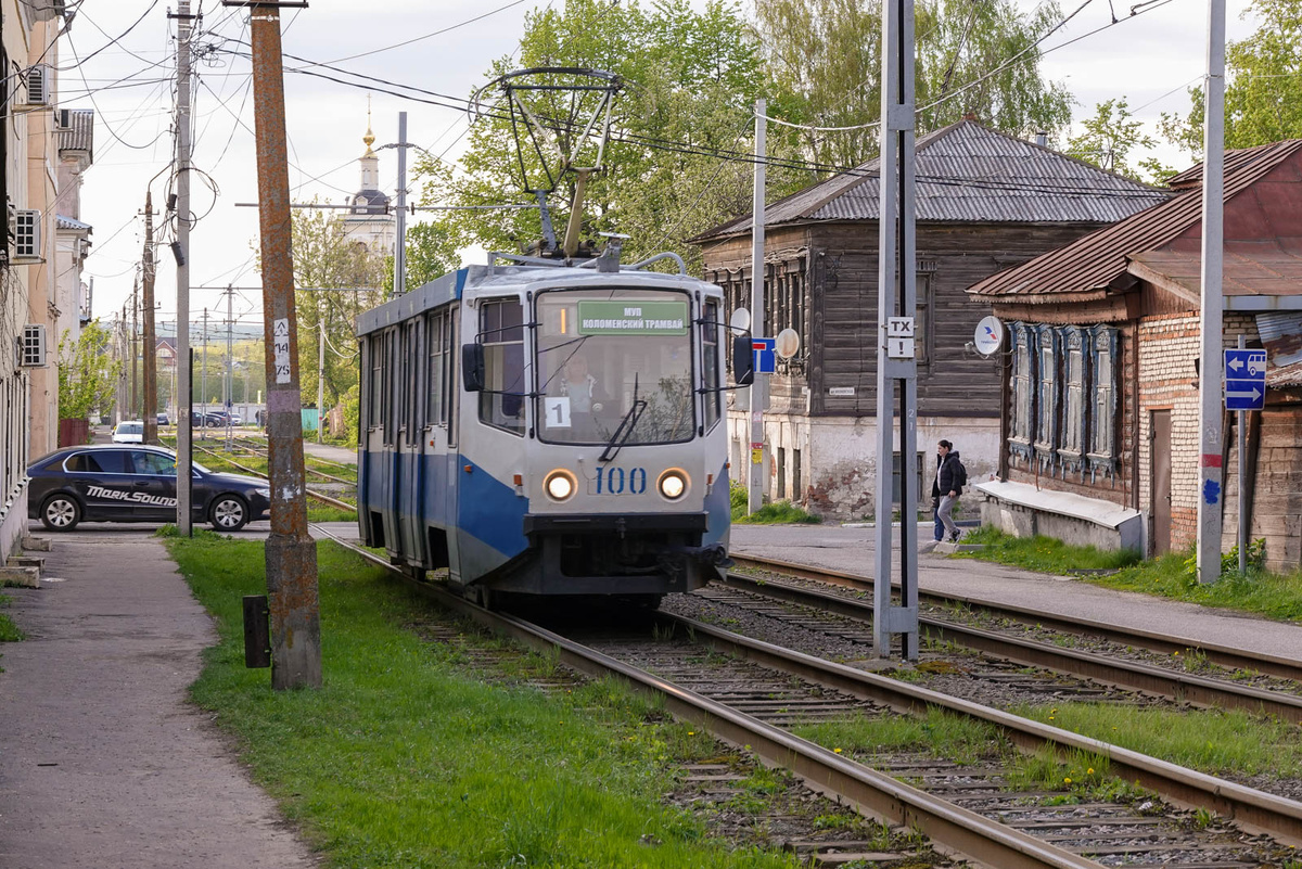 Трамвай в Коломне. Все фотографии сняты автором статьи