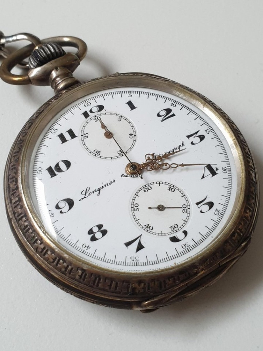 Первый хронограф - хорошо видна стрелка секундомера