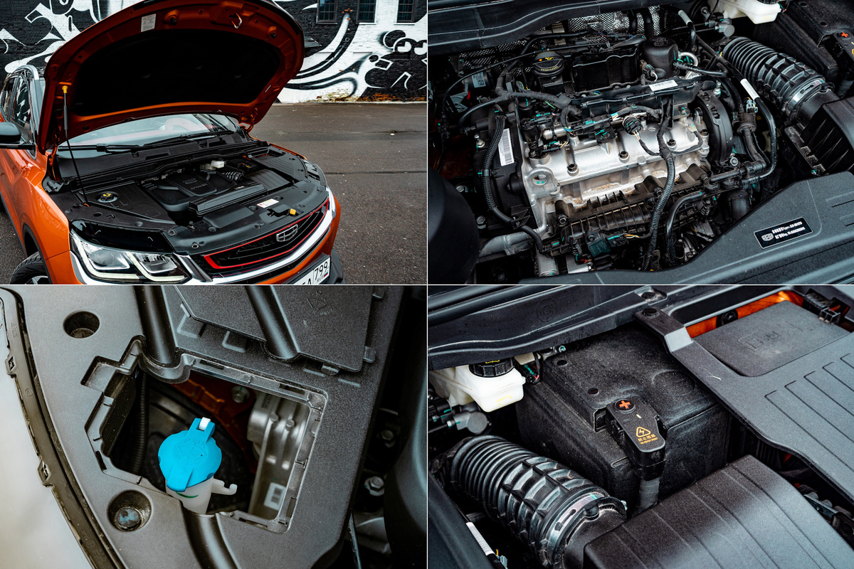 Geely Coolray двигатель 1.5
