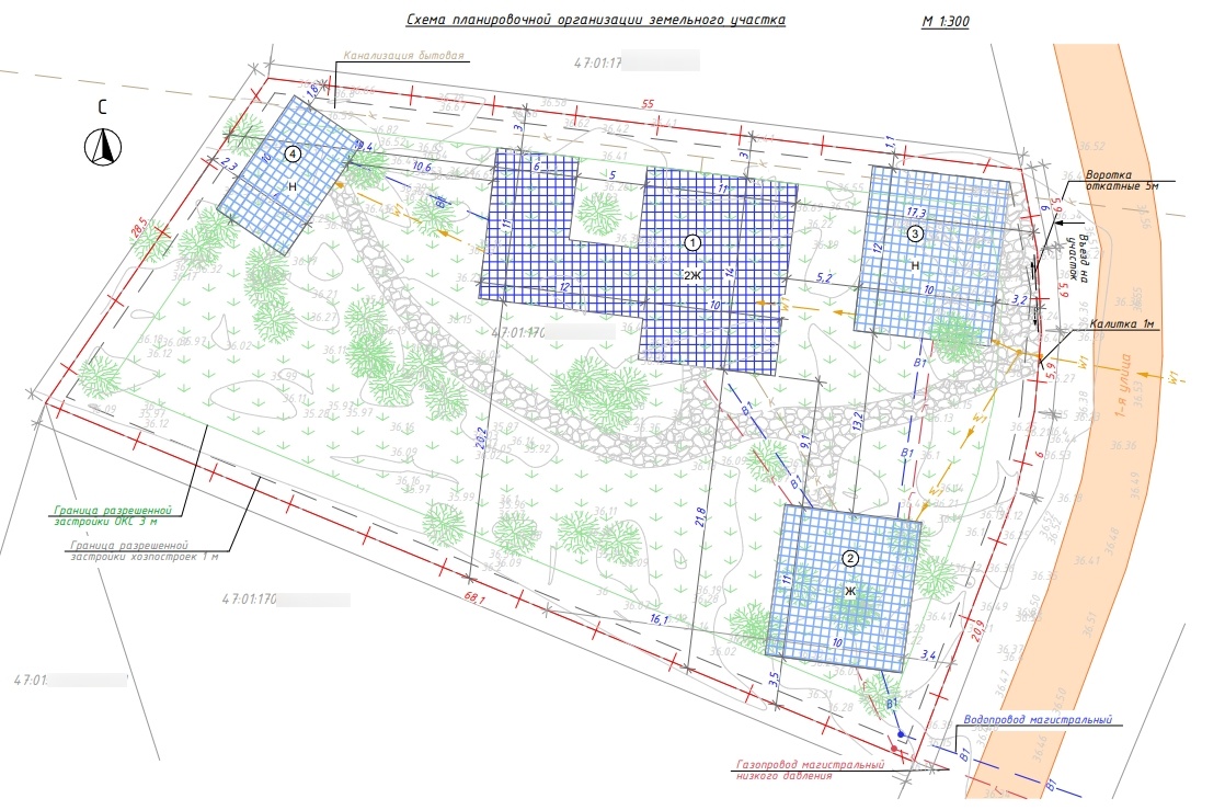 Фрагмент эскиза СПОЗУ - КП Репино парк, Ленинградская область (из рабочего чата)