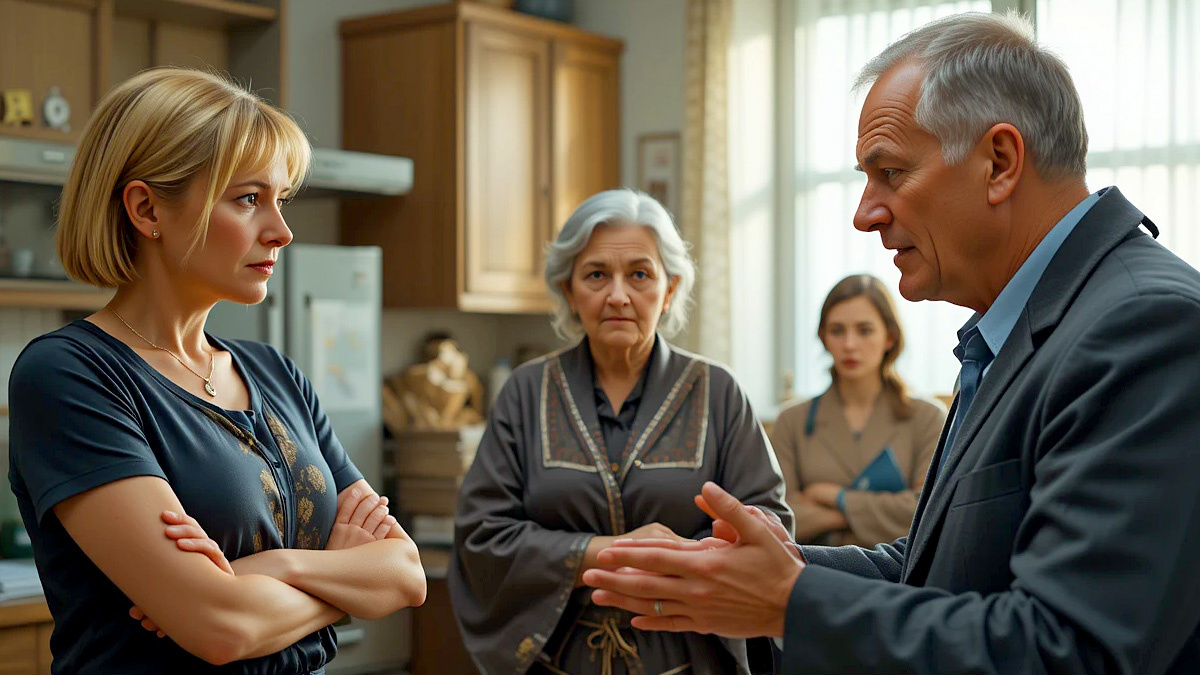 "Ты всё испортила!" — кричал он, но я впервые не дрогнула: моя квартира не для их семейных игр