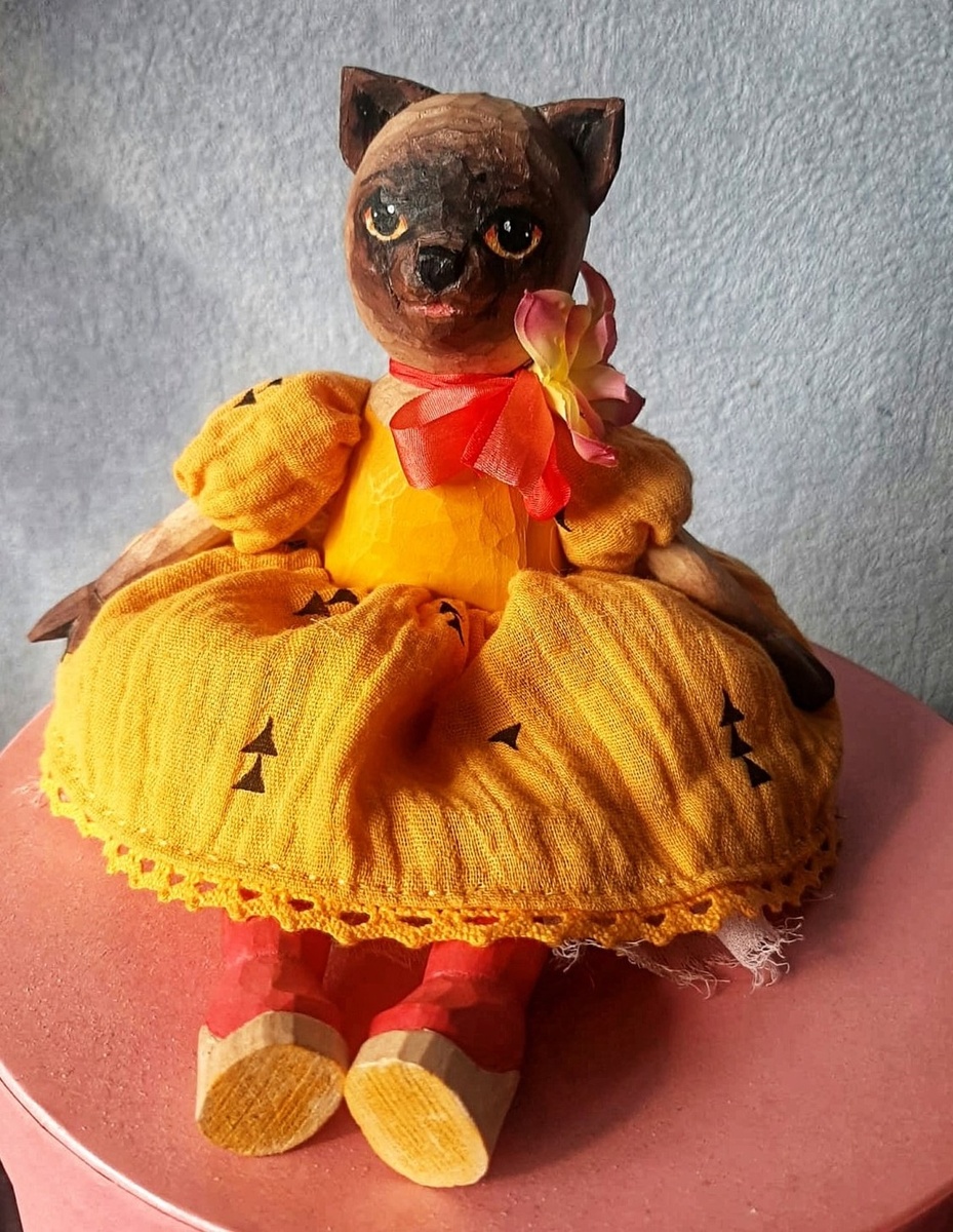 "Сиамская кошечка", автор Ирина Ефимова