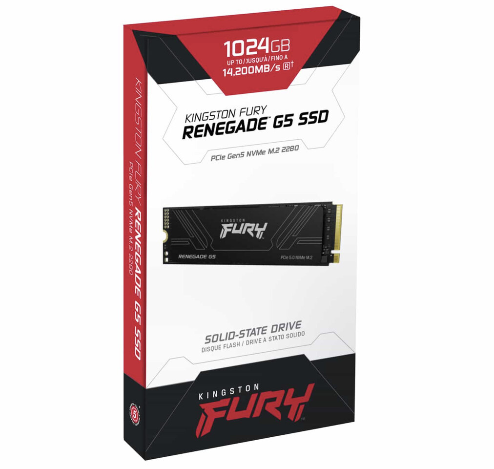    Kingston выпустила скоростной геймерский SSD с DRAM-кешем