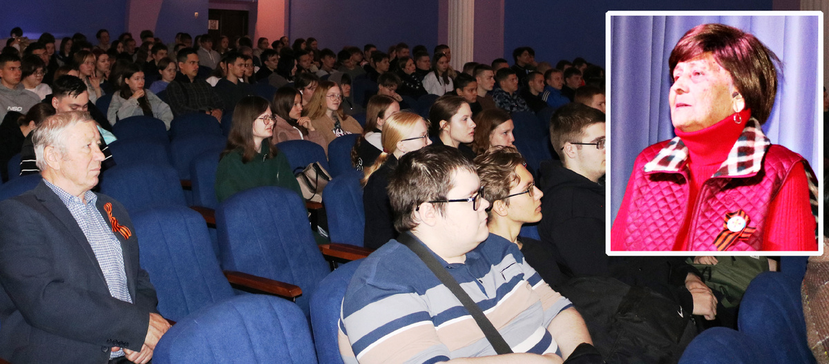 Выступает Тамара Ивановна Спирина, дочь офицера Кунгурского полка Ивана Андреевича Спирина (1913-1943)