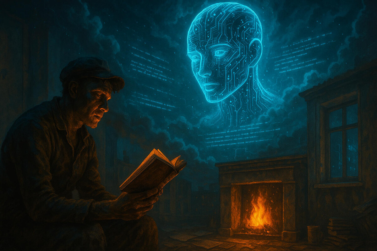 (AI vs человек, поэзия труда, метафора)