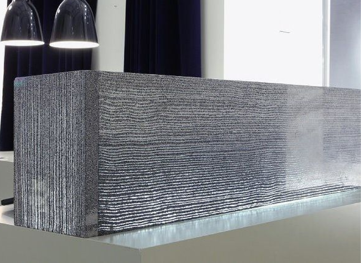 Блок из светопроводящего бетона