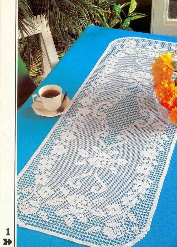 Дорожка на стол своими руками