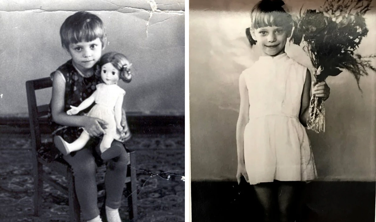 Ирина Салтыкова в детсве. Фото из семейного архива.