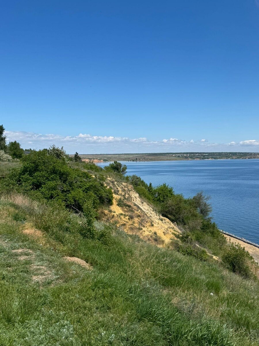 Вид на Цимлянское водохранилище, г.Цимлянск. Фото из архива приятельницы
