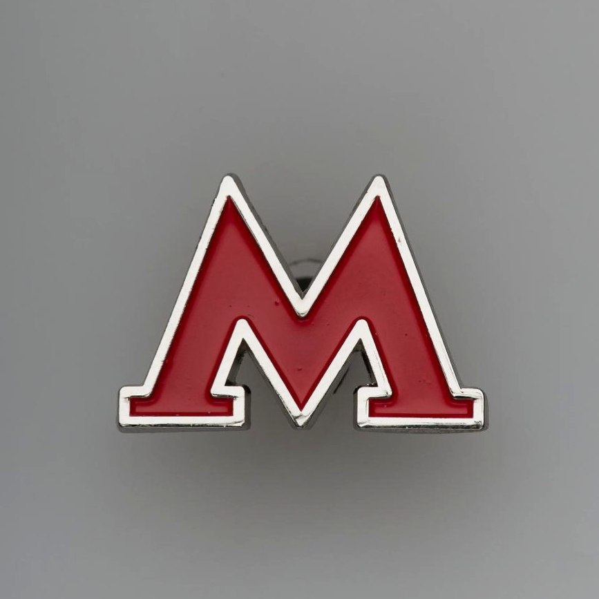 Значок. Логотип Метро 1935 года без клейма. 2000-е гг.