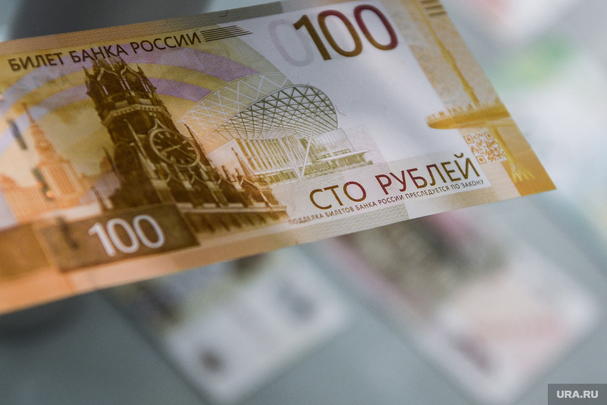 В Госдуме предложили изменить дизайн 100-рублевой купюры. Фото: Владимир Жабриков © URA.RU