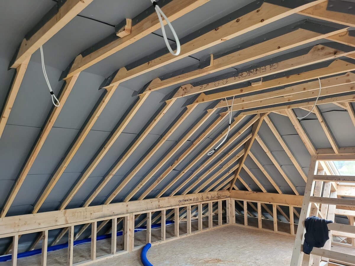 Утепление каркасного дома