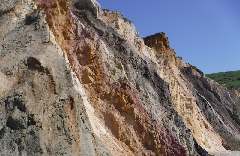 Скалы острова Уайт. Фото мое