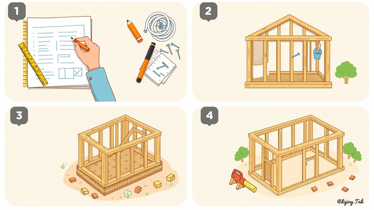  Каркасный дом своими руками: проект