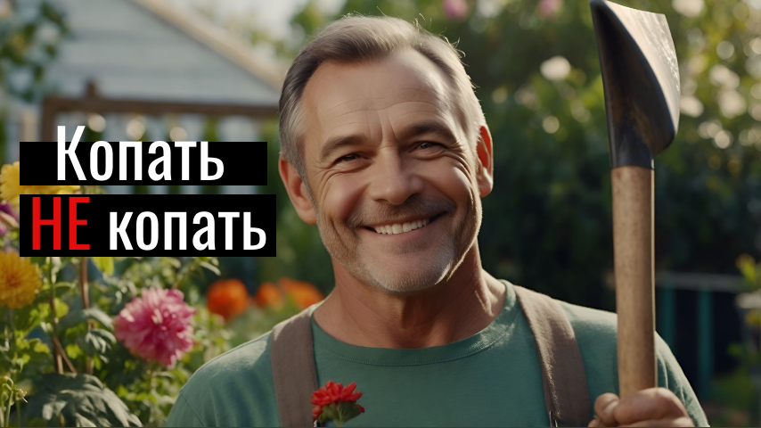 Привычка говорит: копать. А земля молчит.