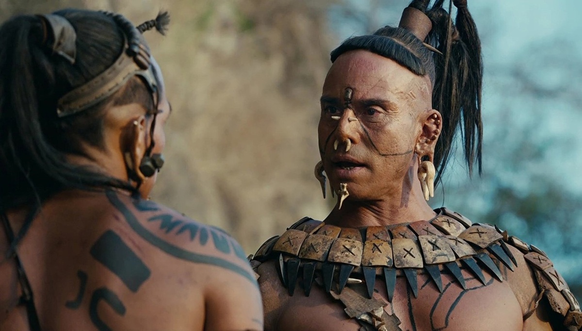 Кадр из фильма "Апокалипто". Надо заметить, что образы майя в этом фильме не слишком исторически достоверны.