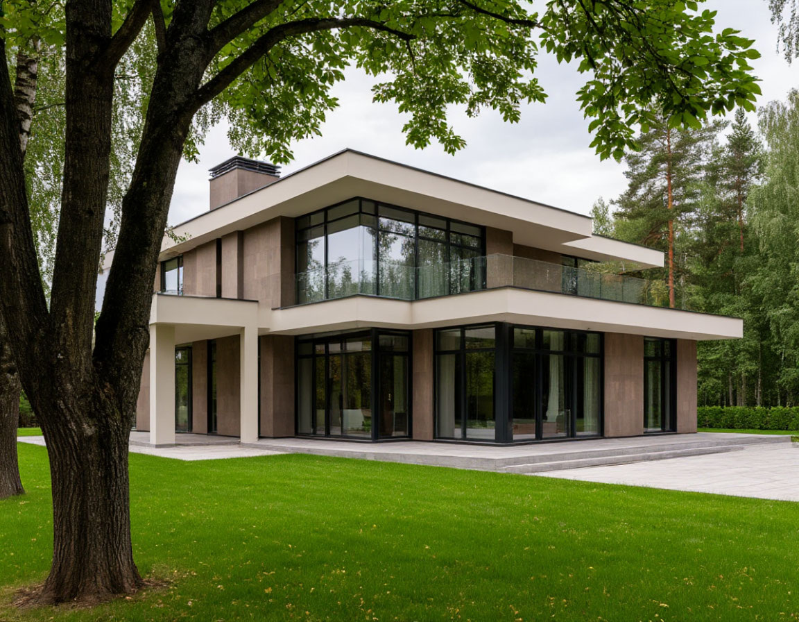 Современный проект дома 400 м2