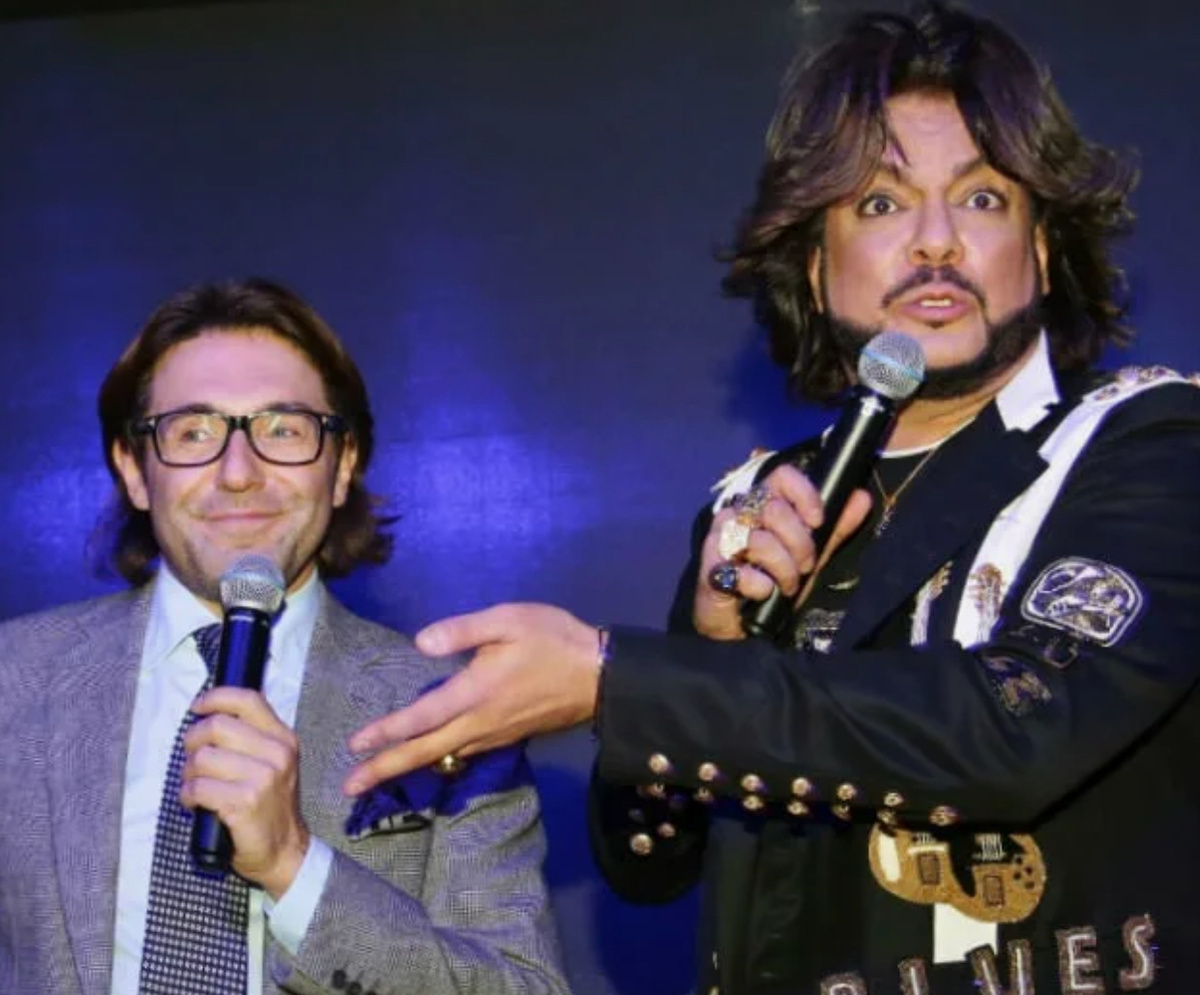 Друзья по жизни - Киркоров и Малахов. Фото Яндекс.Картинки. 