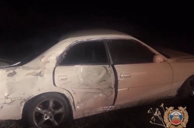    Водитель не справился с управлением и влетел в толпу. Фото: Госавтоинспекция Иркутской области