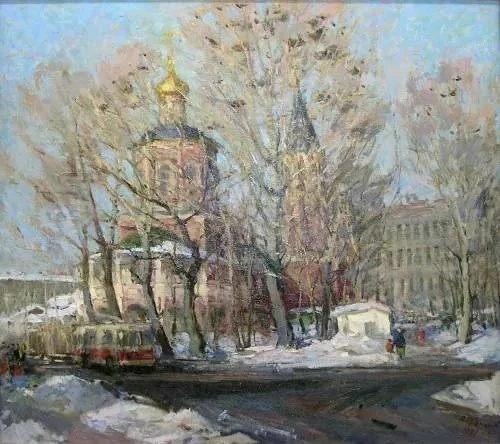 Троицкий собор Саратова , художник Василий Фомичев.