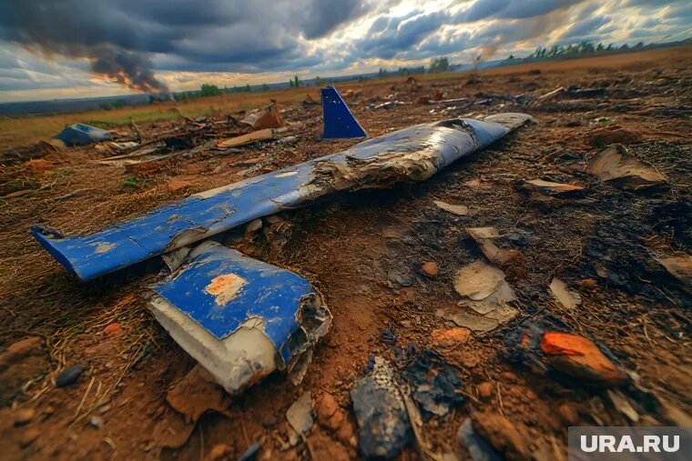 В Брянской области сбили БПЛА ВСУ. Фото: Создано в Midjourney © URA.RU