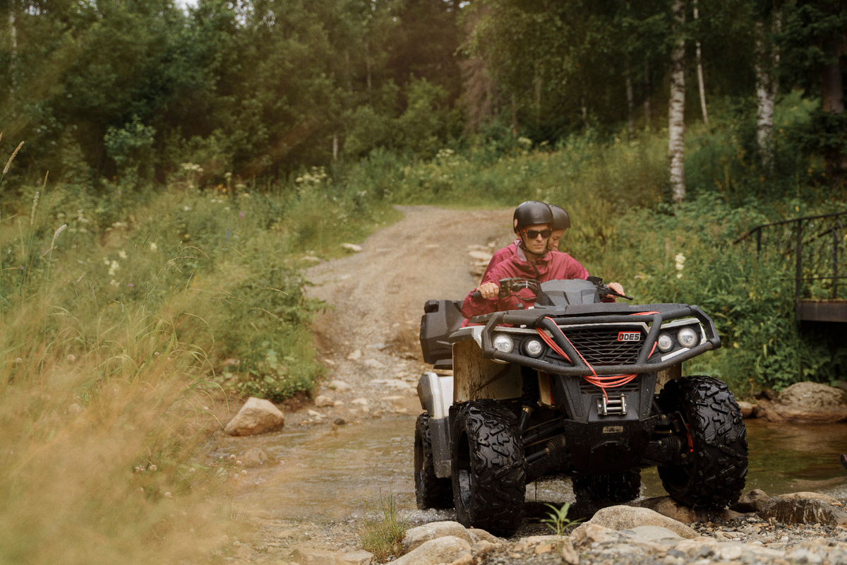 Туры на квадроциклах по таёжному Шерегешу
