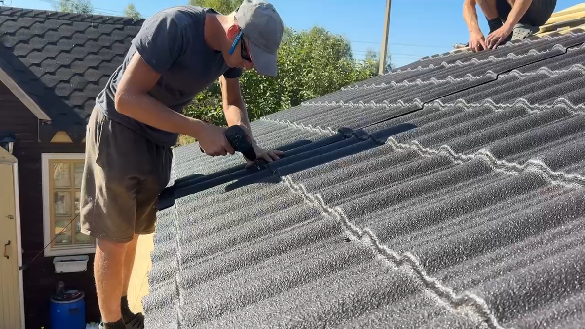 монтаж кровли Гумибо, московская область, www.roofarea.ru