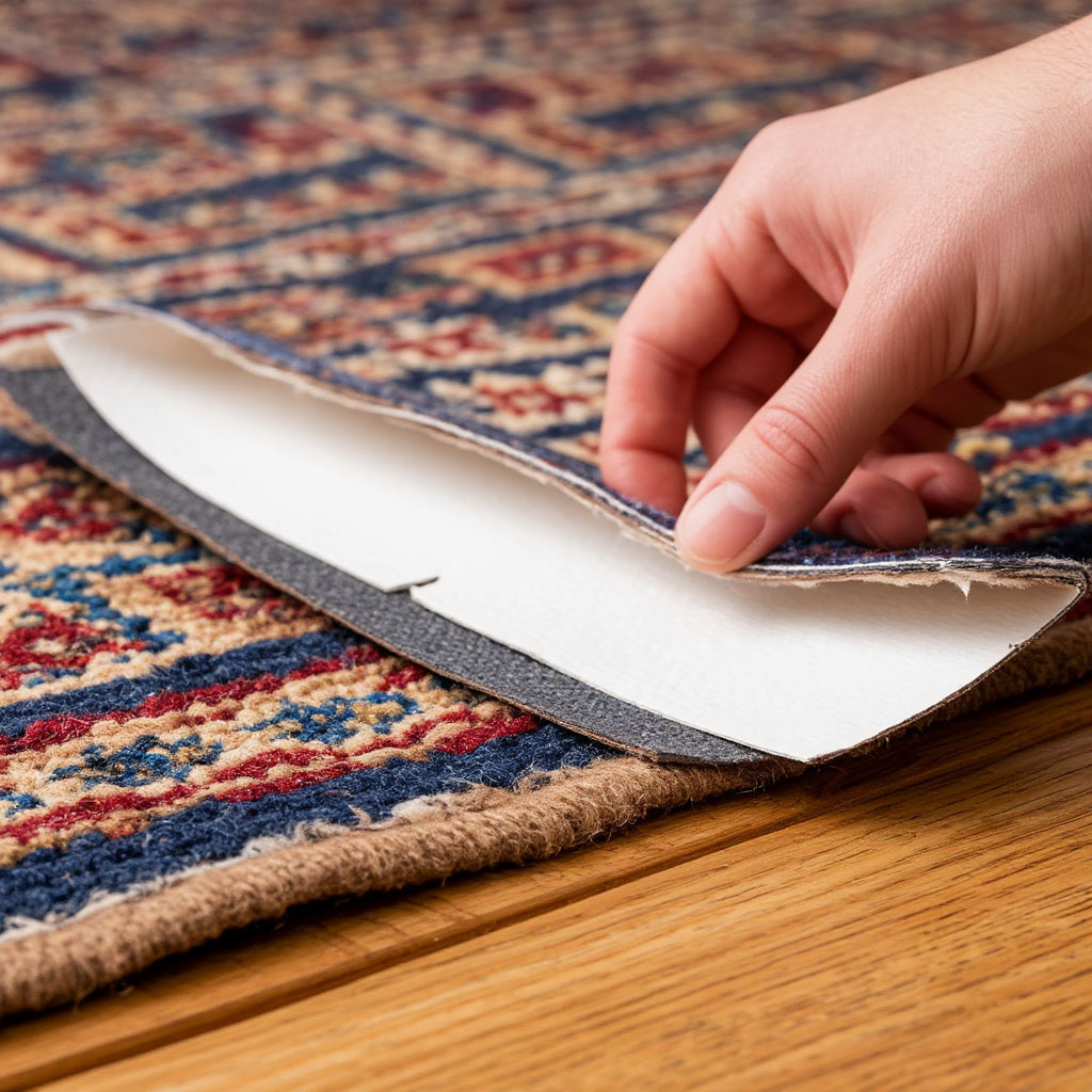 Закрепление ковров и половичков