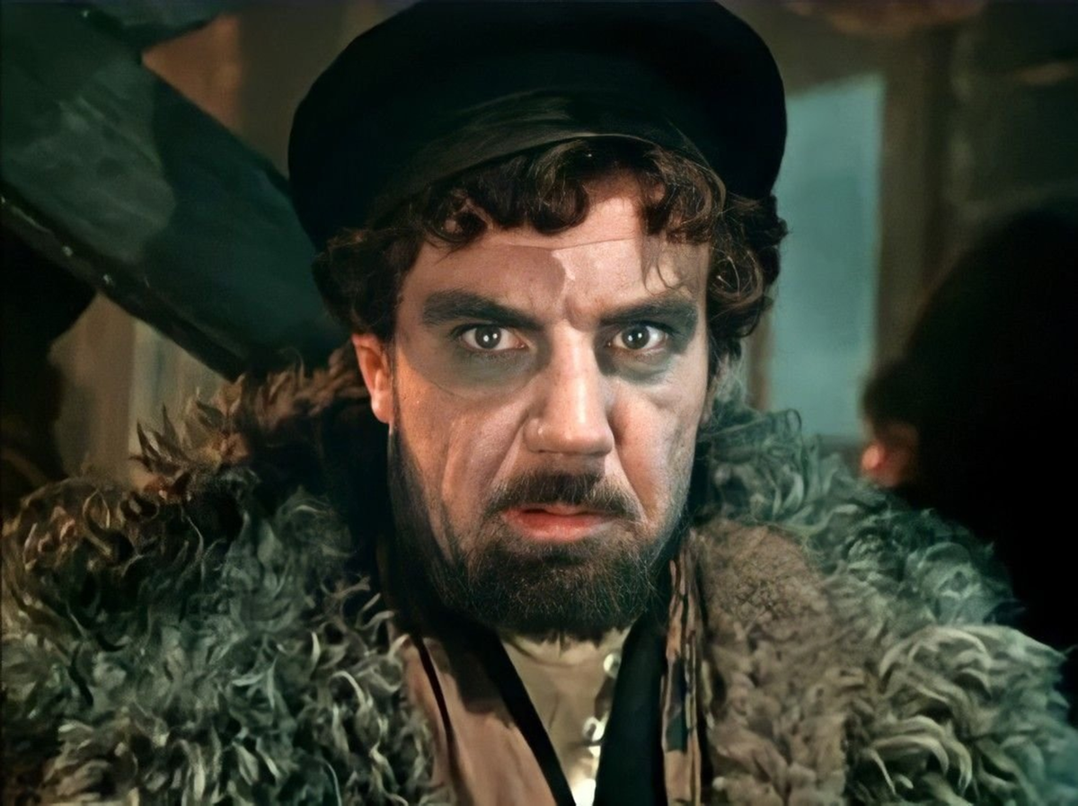 Леонид Пархоменко в фильме "Идиот", 1958 год