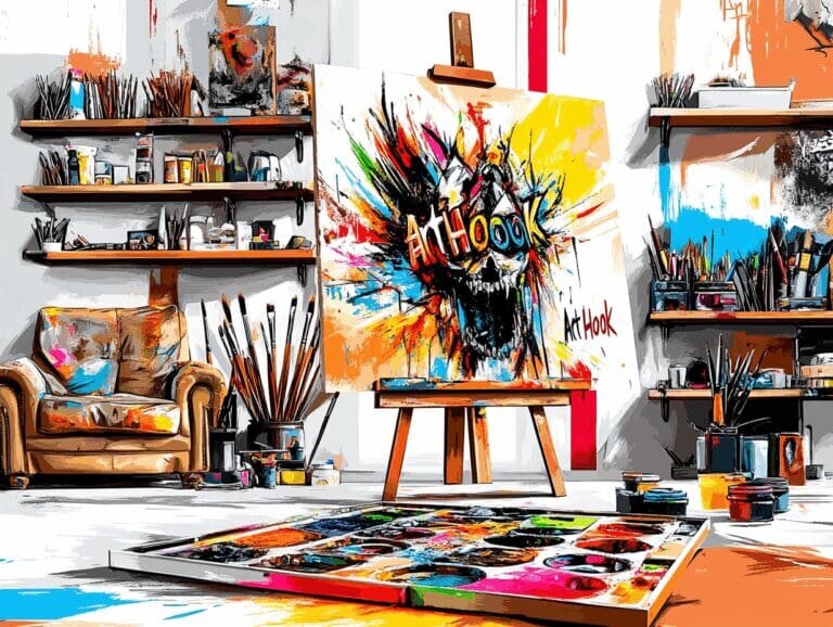    Картина маслом: откройте для себя мир живописи в школе рисования и создайте свой шедевр Art-Hook.Ru