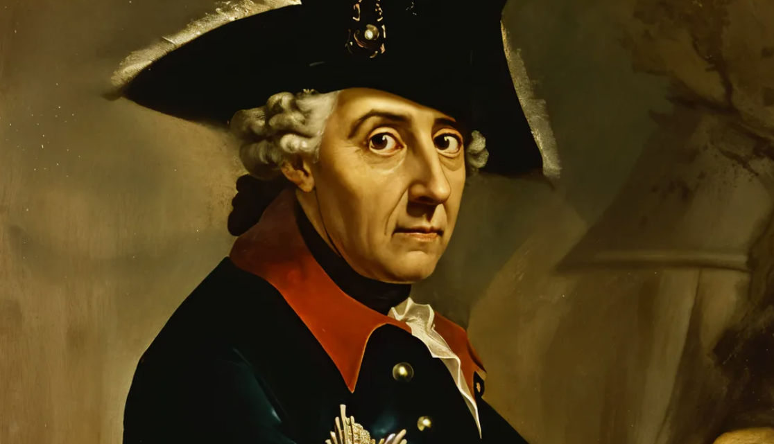 Фридрих II Великий, которого столь обожал и считал своим кумиром Гитлер 